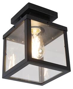Plafoniera da esterno smart industriale nera con ST64 Wifi inclusa - Rotterdam