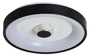 Searchlight Plafoniera soffitto Polka, dimmerabile, Nero, Soggiorno / Sala da pranzo, Metallo, Moderno, Plafoniera