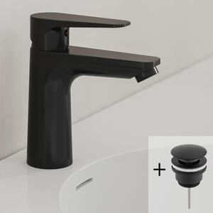 Kronenbach Radia 3.0: Miscelatore monocomando per lavabo con valvola di scarico a scomparsa, a risparmio idrico