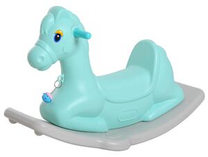 Cavallo a Dondolo per Bambini Verde