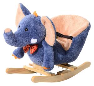Elefante a Dondolo per Bambini Blu