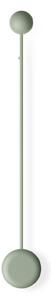 Vibia Applique da parete a LED Pin, Verde, Soggiorno / Sala da pranzo, Alluminio, Moderno, Applique a LED