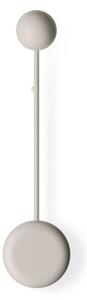 Vibia Applique da parete a LED Pin, Crema / Ambra, Soggiorno / Sala da pranzo, Alluminio, Moderno, Applique a LED