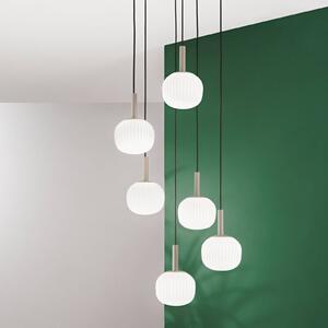 Luce Ambiente Design Lampada a sospensione Eris, dimmerabile, Marrone / Ruggine, Soggiorno / Sala da pranzo, Alluminio, Moderno, Lampada a sospensione
