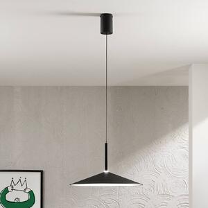 Luce Ambiente Design Lampada a sospensione Khan, Nero, Soggiorno / Sala da pranzo, Metallo, Moderno, Lampada a sospensione