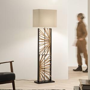 Luce Ambiente Design Lampada da terra Ethernal, Nero, Soggiorno / Sala da pranzo, Metallo, Lampada da terra