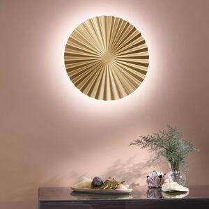 Luce Ambiente Design Applique da parete Anadara, Ottone / Oro, Soggiorno / Sala da pranzo, Alluminio, Applique