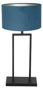 Lampada da tavolo - nero - Stang - metallo tessile - Ø 30cm - E27 - 3863ZW - Steinhauer