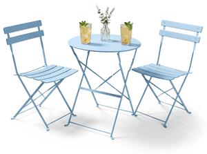 Akord Set Di Mobili Da Balcone Orion Blu 42X35X42 Cm