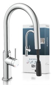 Miscelatore per lavello SCHÜTTE BLACKPOOL, cromo, con bocca estraibile