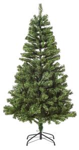Albero di Natale Artificiale 180 cm 634 Rami 217 LED Pino Verde