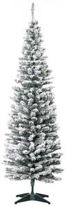 Albero di Natale Artificiale Innevato 180 cm 390 Rami Pino Verde