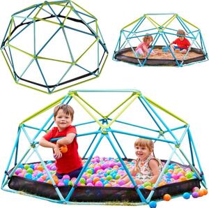 TP Toys | Cupola da arrampicata con sabbiera - Giardino - stabile - favorisce lo sviluppo delle capacità motorie - ideale per i bambini