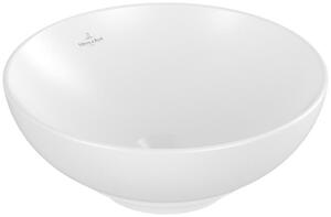 Vasque à poser Villeroy & Boch Loop & Friends, 380x380x120mm, sans trop-plein, sans trou pour robinetterie, 4A4501RW, 4A4501RW
