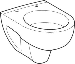Keramag WC di lavaggio Renova Nr. 1 Comprimo, 203245 bianco(alpin) 203245000