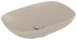 Vasque à poser Villeroy & Boch Loop & Friends, rectangulaire, 560x380x120mm, avec trop-plein, sans trou pour robinetterie, 4A4900AM, 4A4900AM