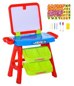 Lavagna Magnetica Banco 3 in 1 per Bambini con Accessori