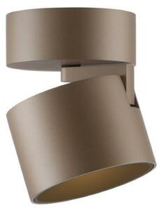 PAUL NEUHAUS Lampada da soffitto a LED PURE Cup, bronzo, dimmerabile, orientabile e girevole, 2700 K