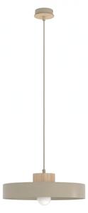 Lampadario sospeso su cavo KIVI 1xE27/15W/230V beige