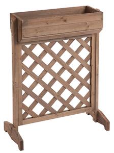 Fioriera da Giardino 68x30x85,5 cm in Legno