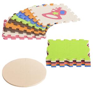 Tappeto Puzzle 25 Pezzi 120x90,5x1 cm in EVA Multicolore