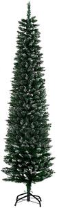 Albero di Natale Artificiale Innevato 195 cm 570 Rami Verde