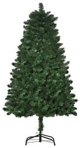 Albero di Natale Artificiale 150 cm 454 Rami Verde