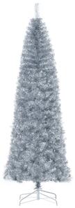 Albero di Natale Artificiale 210 cm 818 Rami Argento