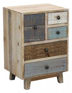 Mobile Wilson 45x35x64 h cm in Legno Multicolor