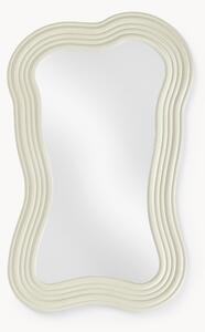Specchio da parete con cornice ondulata Cosimo