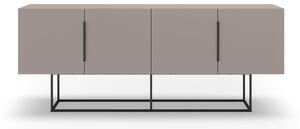 Cassettiera bassa grigio-beige 200x80 cm Titan - Marckeric