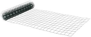 Rete di Recinzione 10x1m in Metallo e PVC Verde