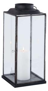 Lanterna Mollie Piccola 18x18x42,5 h cm in Acciaio Antracite