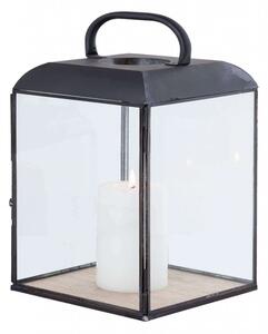 Lanterna Millicent Piccola 19,5x19,5x34 h cm in Acciaio Antracite