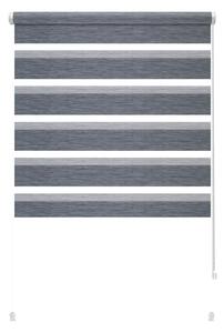 Tenda a pacchetto giorno/notte color antracite 57x150 cm Zebra Silvalin – Gardinia