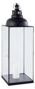 Lanterna Missie Grande 29x29x89 h cm in Acciaio Antracite