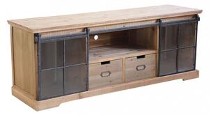 Mobile Dorian 160x45,5x60 h cm in Legno Marrone