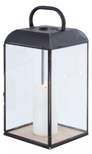 Lanterna Millicent Media 19,5x19,5x44 h cm in Acciaio Antracite