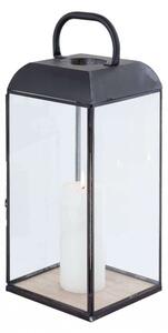 Lanterna Millicent Grande 19,5x19,5x54 h cm in Acciaio Antracite