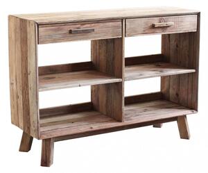 Mobile Dylan 117,8x40x85 h cm in Pino riciclato Marrone