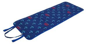 Cuscino per seduta da giardino blu per sedia a sdraio 52x148 cm Anchors – B.E.S