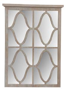 Specchio 65x3,5x93 h cm in Legno di paulownia Marrone