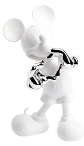 SCULPTURE MICKEY WITH LOVE WHITE & SILVER DISST03003KHBC LEBLON DELIENNE WHITE