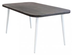 Tavolo Granada 160x90x74,5 h cm in Alluminio Grigio