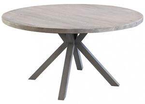 Tavolo Malesia Ø140x75 h cm in Alluminio Grigio
