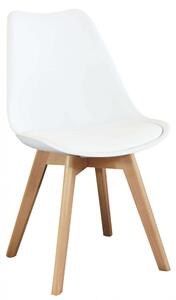 Sedia Marsiglia 48x43x82 h cm in Legno Bianco