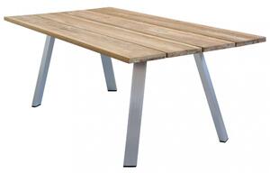 Tavolo Nevis 200x100x74 h cm in Legno Grigio