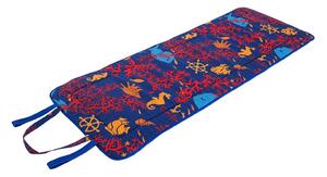 Cuscino per seduta da giardino rosso/blu per sedia a sdraio 52x148 cm Seahorse – B.E.S