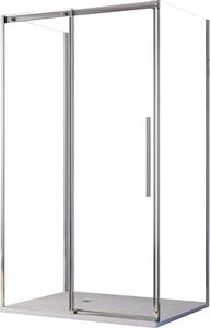 Box Doccia 3 Lati 70x160x70 cm 1 Anta Scorrevole in Cristallo Trasparente 8mm H200 Bonussi Eliane