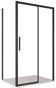 Box Doccia Angolare 1 Anta Scorrevoe in Cristallo Trasparente 6mm H195 Bonussi Eliane 70x100 cm